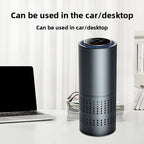 Negative Ion Car Air Purifier UV Sterilization Auto Air Cleaner Vehicle Ionizer Freshener Odor And Haze Removal
