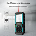 Mileseey S6 Laser Distance Meter 40m/120m, Rangefinder with Level Bubble , LCD Display with Backlit, Measure Tools for Home CM World