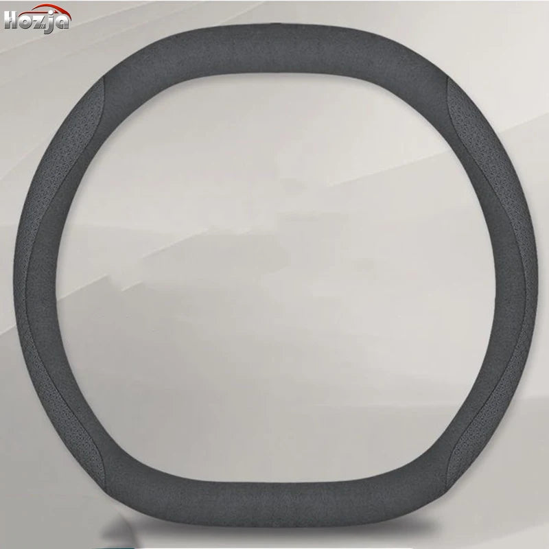 11colors D-shaped Car Steering Wheel Cover for Lincoln Nautilus 2023 2024 2025 2026 Auto Interior Protection Accessories