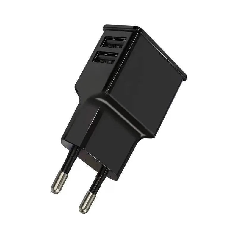 5V 2A USB Charger Travel Wall Charging Head Mobile Phone Dual USB Charger AC Adapter Portable EU Plug For iPhone Xiaomi Samsung Car Mobile World