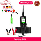 2026 JDiag P100 Automotive Circuit Tester Car Voltage Detector Electrical System Probe Kit AC DC 12V 24V Car Diagnostic Tool