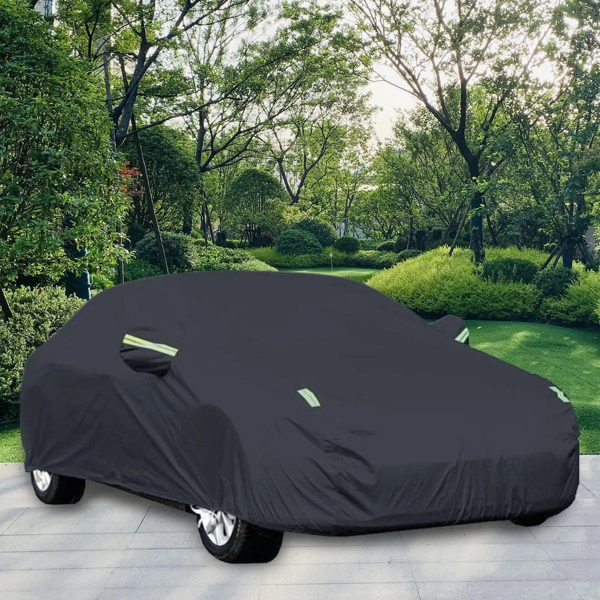 Outdoor Full Cover All Weather Rain Snow Universal Snowproof Car Clothing Car Cover Vehicle for Automobiles Trucks Sedan