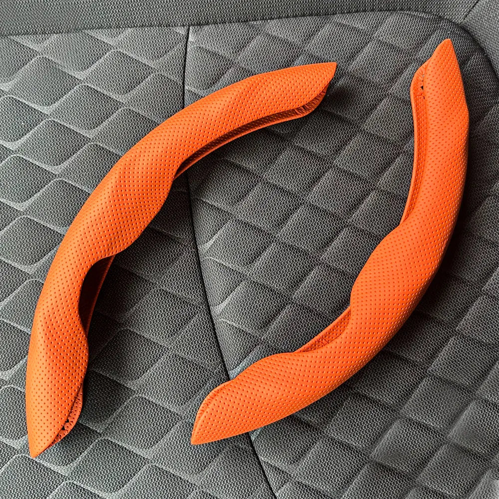 2025 New Winter Car Steering Wheel Cover Keep Warm, Plush Touch, D-Shaped, Round Universal 38cm 15inch Steering Wheel Accessorie