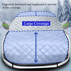 Car Rain Cover Hail Snow Shade Awning From Protective Dust Waterproof Exterior Protect Anti UV Outdoor Protector Covers 5-Layer Car Mobile World