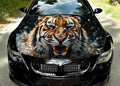 Wild Animal Fantasy Tiger Car Hood Vinyl Stickers Wrap Vinyl Film Engine Cover Decals Sticker Universal Car Hood Protective Film