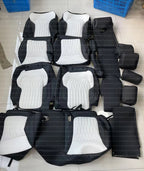 Custom Fit Car Seat Cover Full Set Specific For Land Rover Range Rover Velar Evoque Sport Discovery 3 4 5 Defender Seat Cover CM World