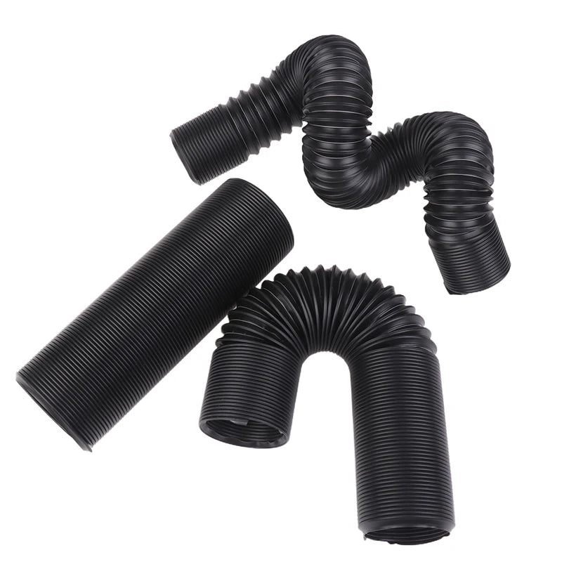 Car Cold Air Intake Tube Kit 2.5inch 3inch Flexible Air Inlet Duct Pipe System 51mm 63mm 76mm Universal CM World