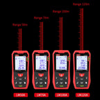 UNI-T Laser Rangefinder LM50A LM70A LM100A LM120A Laser Distance Meter Digital Range Finder Tape Measure CM World