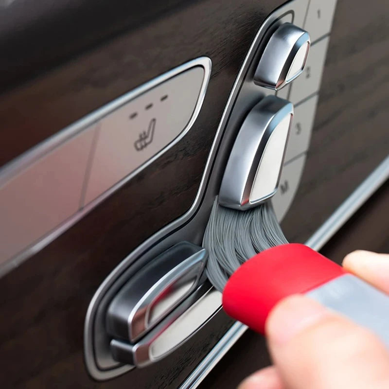 Car Air-Conditioner Outlet Cleaning Tool Multi-purpose Dust Brush Car Accessories Interior Multi-purpose Brush Cleaning Brush CM World