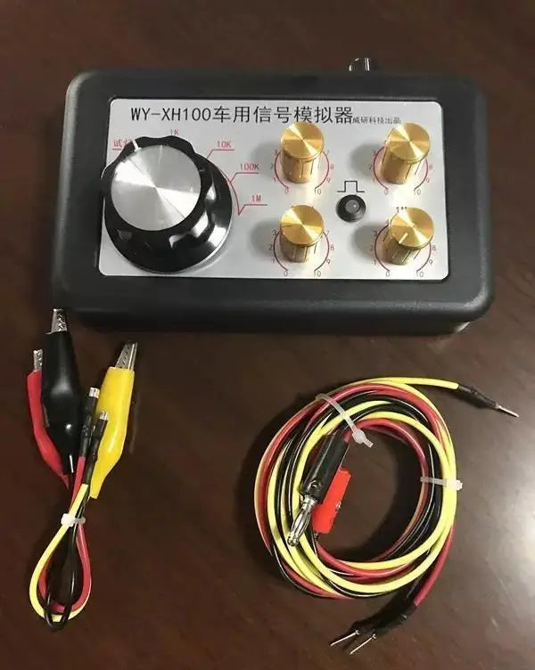 AM-XH100 Car Repair Tester Auto Signal Simulator Fast Troubleshooting Can Adjust Resistance Water Temperature Crankshaft CM World