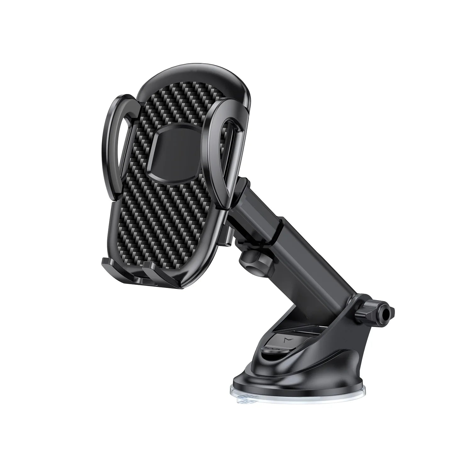 Car Phone Holder Mount for Dashboard/Windshield/Air Vent 360°Rotation Adjustable Clip Compatibility Fit for All 4-7" Smartphone CM World