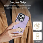 Wallet Card Slot RFID Blocking Kickstand Magnetic 360° Flip Leather Case For iPhone 17 Pro Max Air 16e 15 Plus 14 13 12 11 XR 8