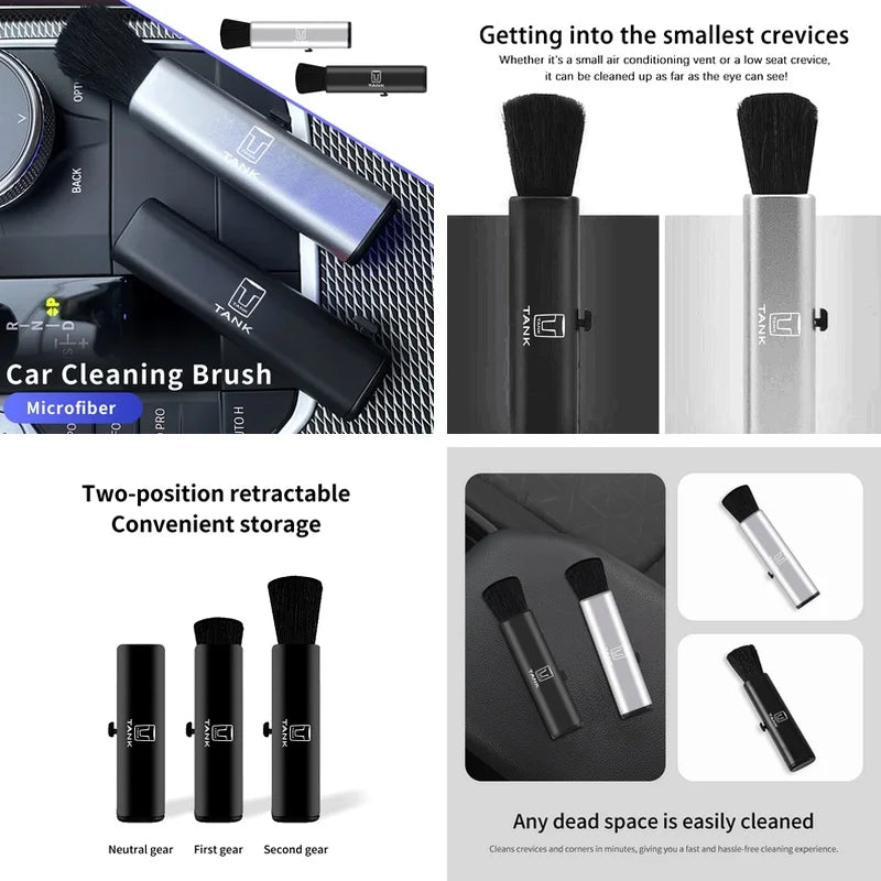 TANK Special Air Condition Vent Cleaning Brush, Crevice Dust Remover Tool For 300 400 500 700 400 Hi4-T Interior Care
