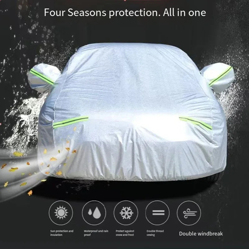 For Toyota Coralla Cross Fit Car Cover - Waterproof, Dustproof, Sunshade (UV), Snowproof Full Cover with All-Day Protection Car Mobile World