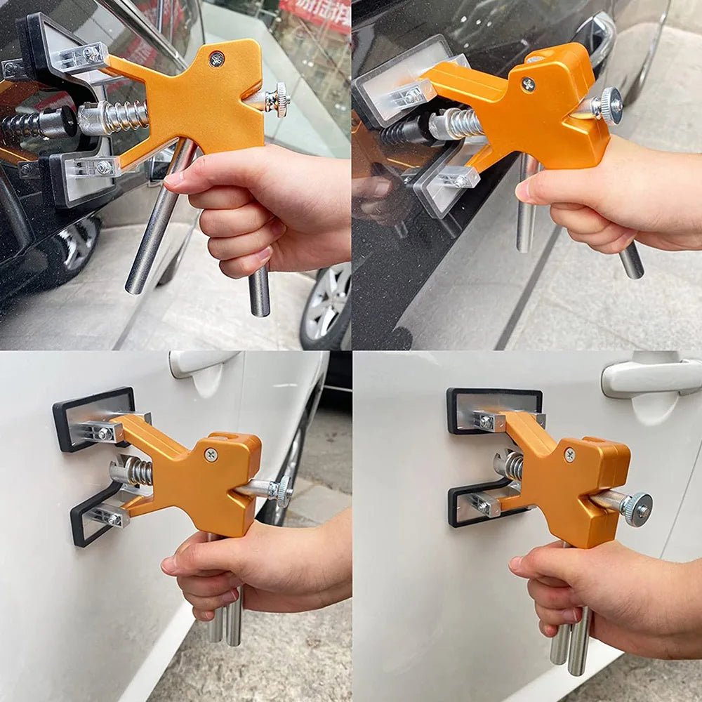 Professional Car Dent Puller Dent Remover Auto Body Suction Cup Paintless Repair Kit Auto Dent Removal Tool Kits Car Workshops CM World