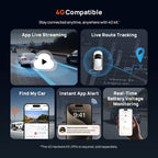 70mai Dash Cam 4K M800 eMMC 128GB HDR Built-in GPS ADAS 24H Parking Monitor LTE 4G Compatible Voice Control Car DVR 70mai M800