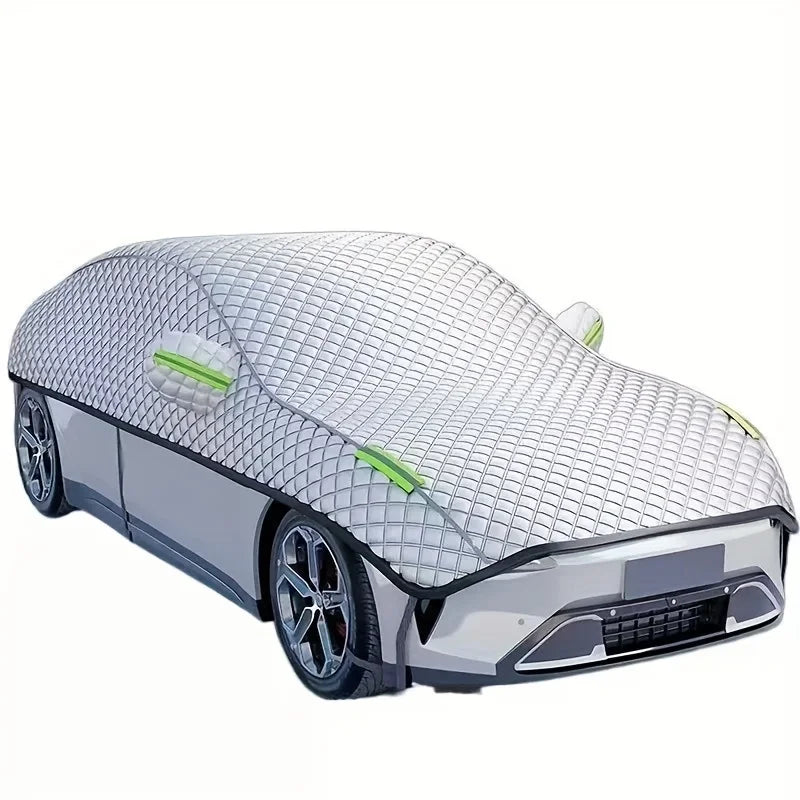 All-Season SUV Truck Cover – Heavy Duty Oxford, Snow/Hail/Rain/Dust Proof, Windproof Outdoor Storage Guard.