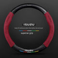 Suede Carbon fiber anti-slip Car Steering Wheel Cover For ISUZU D-MAX V-CROSS mu-X TAGA  Interior fittings CM World