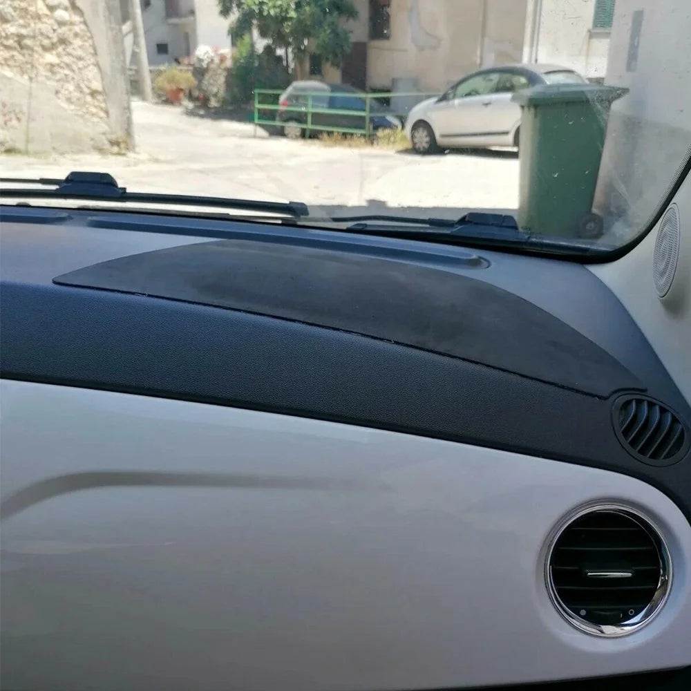 Car Dashboard Mat Anti-Slip Protective Pad For Fiat 500 Dashboard Imperfections Dash Cover Car Interior Dashboard Accessories