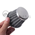 Motorcycle 35mm 38mm 42mm 45mm 48mm Mushroom Head Air Filter Cleaner Intake Pipe Modified Scooter Pit Dirt Bike ATV Universal CM World