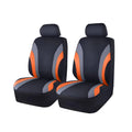 Polyester Fabric Car Seat Covers Rear Seat Backest With 3 Zipper Can Split Universal Size Seat Covers Fit For Most Car SUV Truck