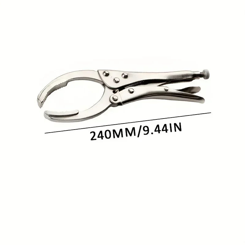 1pcs Clamp Filter Wrench Oil Grid Wrench Oil Change Adjustable Multi-Function Engine Oil Filter Wrench Car Disassembly Tool Car Mobile World