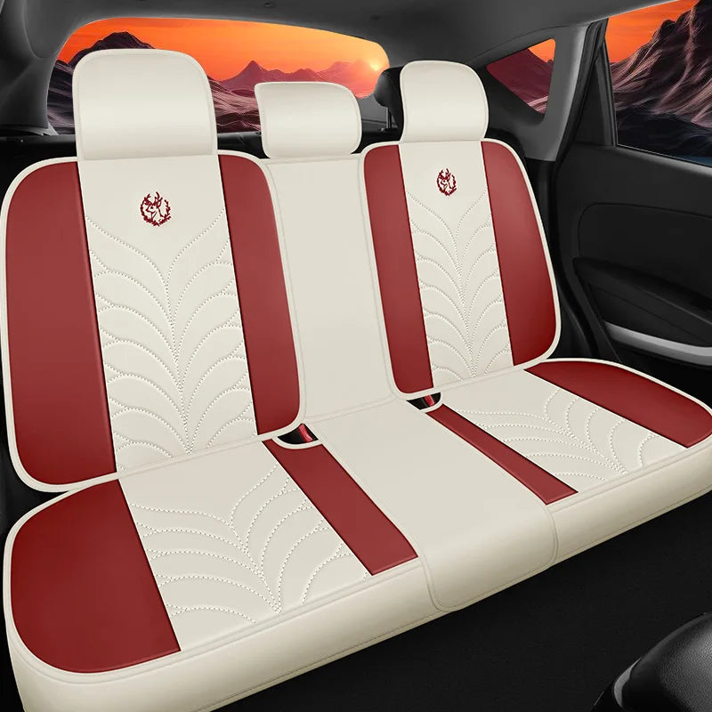 Five-seat universal car seat covers, available in multiple colors, durable and easy to install, suitable for most vehicles. CM World