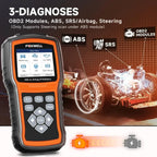 Foxwell NT630 Plus OBD2 Automotive Scanner Engine Check ABS SRS EPB OIL SAS Calibration Code Reader OBD 2 Car Diagnostic Tool Car Mobile World
