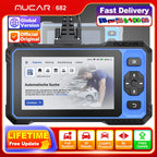 MUCAR 682 Auto OBD2 Scanner Lifetime Free Update Full System Clear Code Bidirectional Control 20 Reset CANFD Car Diagnostic Tool Car Mobile World