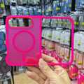 Matte Translucent Magnetic Hard Case For iPhone Duo Fold Frosted Clear Charge For Magsafe Compatible Foldable Shell Funda Cove