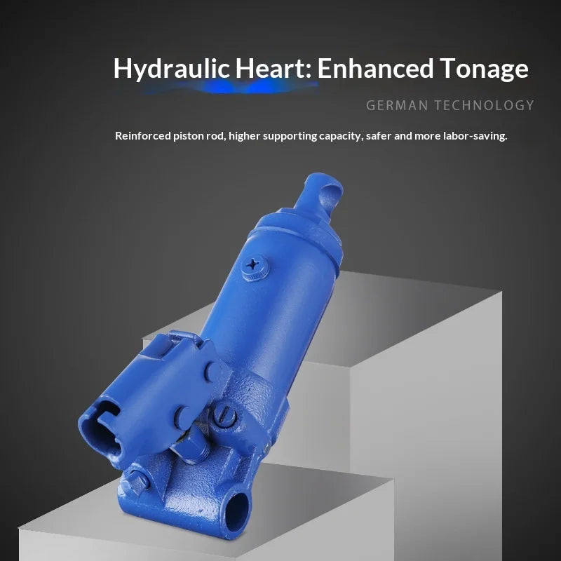 Car Rescue Tool Hydraulic Jack Pneumatic Lift Small Portable Car Jack Heavy Duty Low Profile Quick Raise Garage Emergency Change CM World