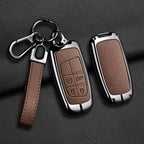Car Key Case Cover For Jeep WK2 KL BU MP Renegade Grand Cherokee Dodge Ram Charger Challenger Chrysler 300C Journey Keychain