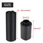 Universal 3" Racing Carbon Fiber Cold Feed Induction Kit Air Intake Kit Air Filter Box With Fan or Wihout  Fan CM World