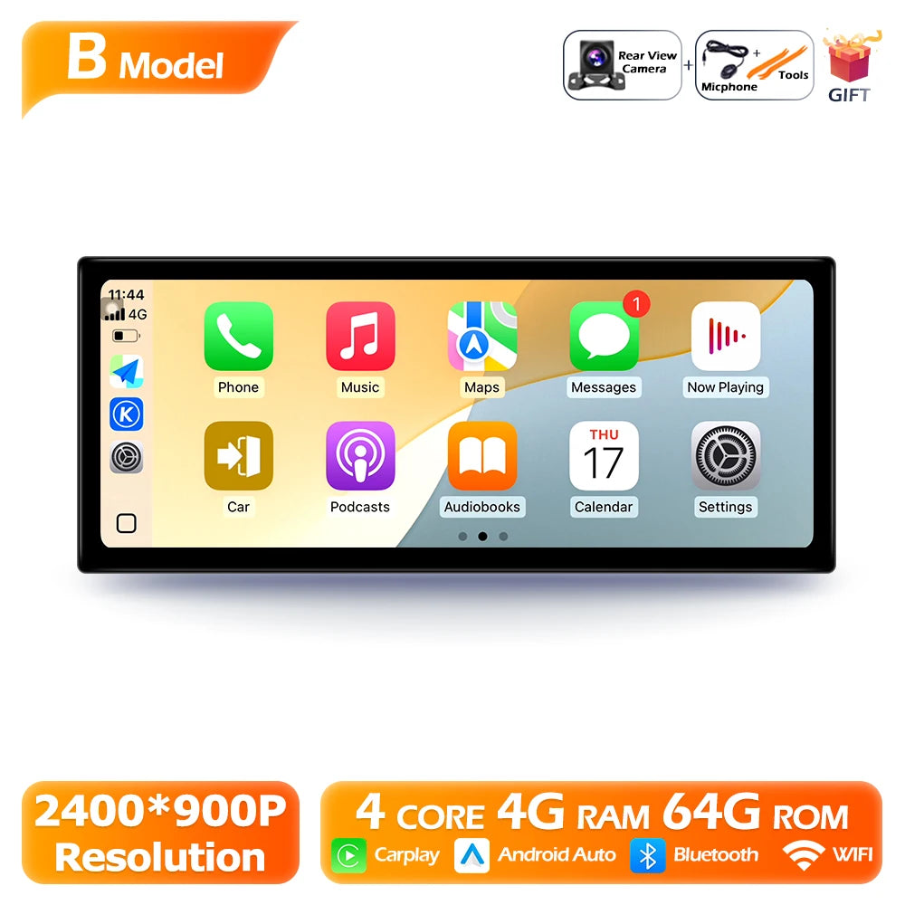 Android OS Bluetooth 12.3 inch For Mazda CX-5 2018 Car Radio Multimedia Video Player Navigation GPS Auto Carplay WIFI 2400*900P