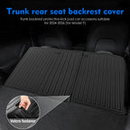 For 2025‑2026 Model Y Juniper 7Pcs TPE Floor Mats Full Set, All Weather Waterproof Non‑Slip Odorless Cargo & Rear Seat Back Cover, Not Fit Standard Version, Only 5‑Seater