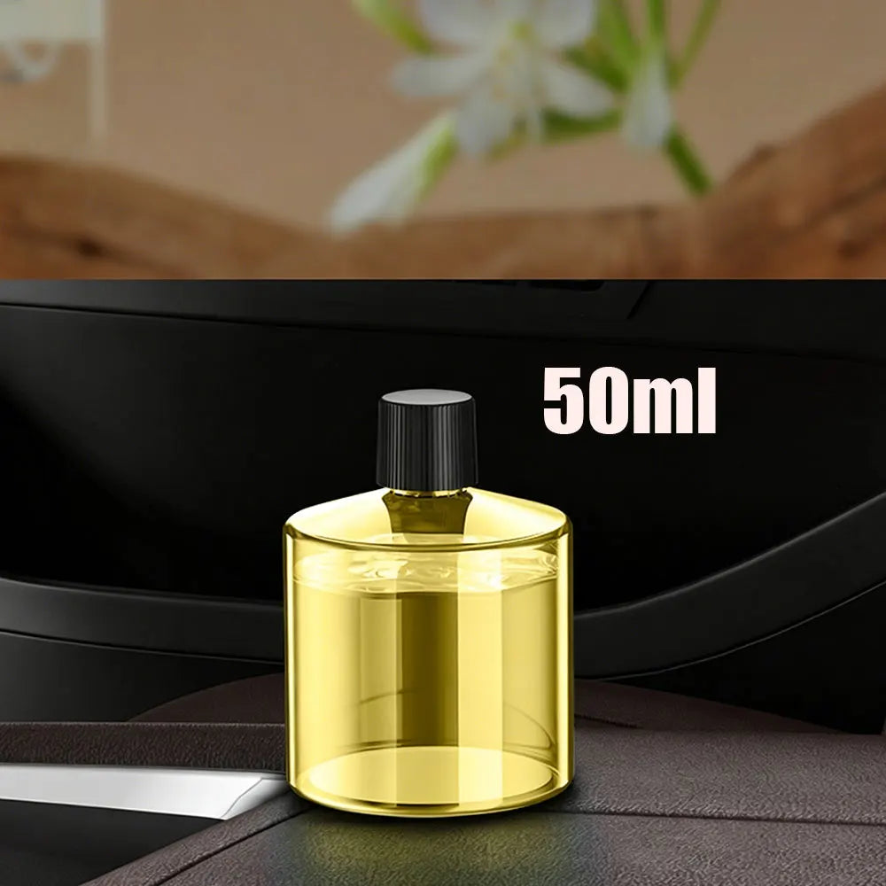 Smart Car Air Freshener Aromatherapy Oil Car Smell Air Scent 50ml Car Automatic Ambient Freshener Perfume Refill Liquid