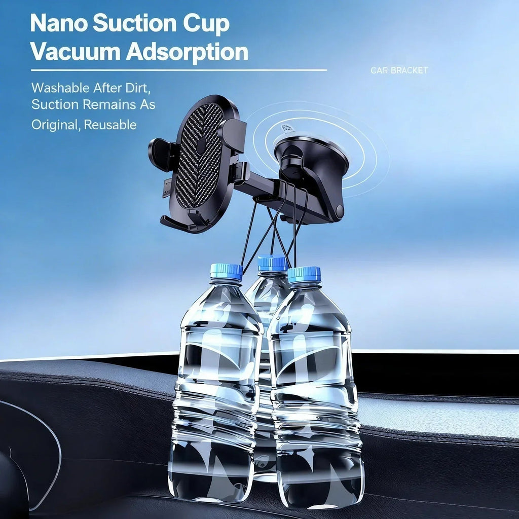Car Phone Holder Mount 360° Rotation Suction Cup Universal Dashboard Stand Auto Windshield Phone Bracket for Support All Phones CM World
