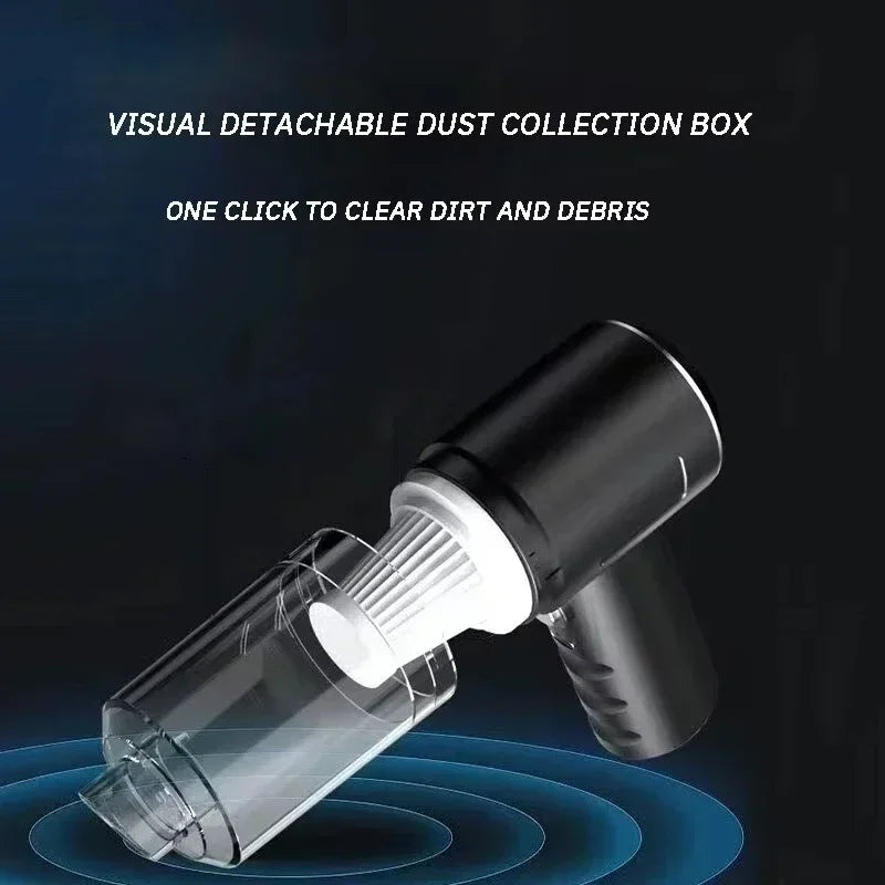 Combination Vacuum Cleaner, USB Charging, Household, Small Car, Fully Automatic, High Power, Powerful Cleaning