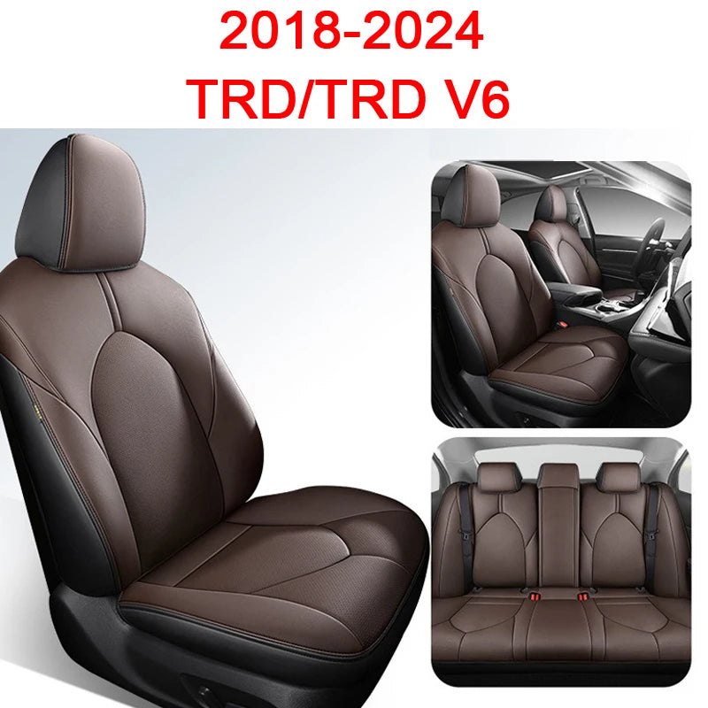 New Car Special Seat Covers 5 seats For Toyota Camry 2018 2019 2020 2021 2022 2023 2024  PU Cushion Car Seat Protection Cover