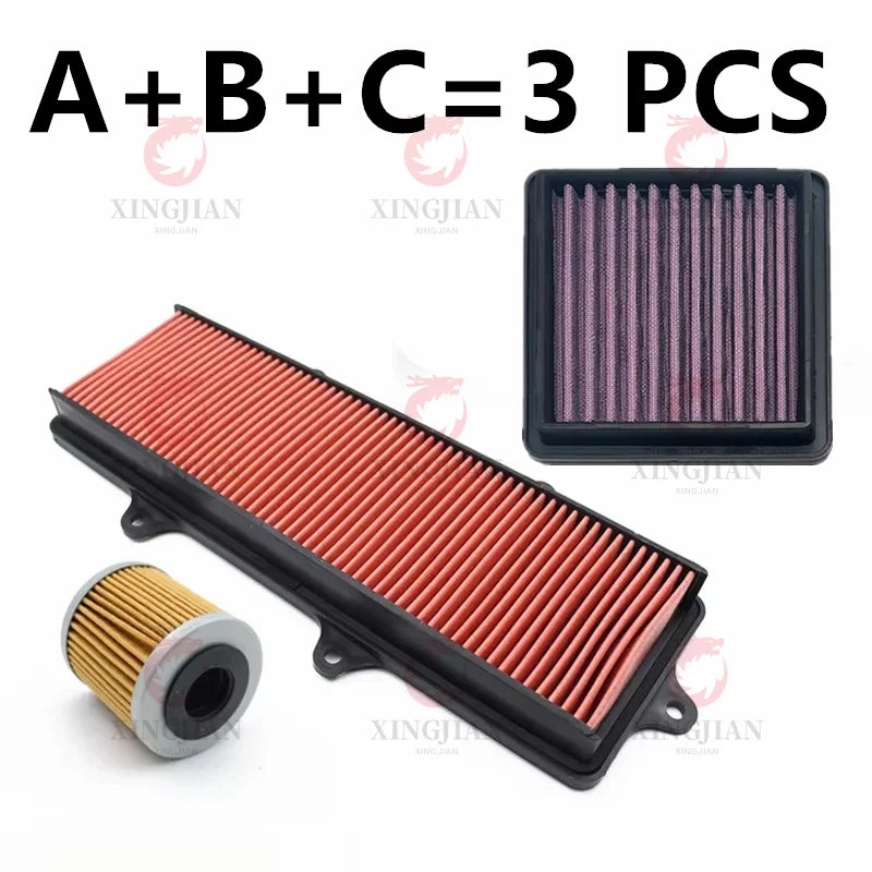 Motorcycle Air Filter Oil Filter For ZONTES 310M ZT310-M ZT310M High-Flow Air Intake Filter Element Engine Replacement Parts CM World