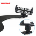 Gray Union Jack Bracket for Mini Cooper Clubman F55 F56 F54 F60 Accessories Auto Phone Holder Car Mobile Phone Mount Click CM World