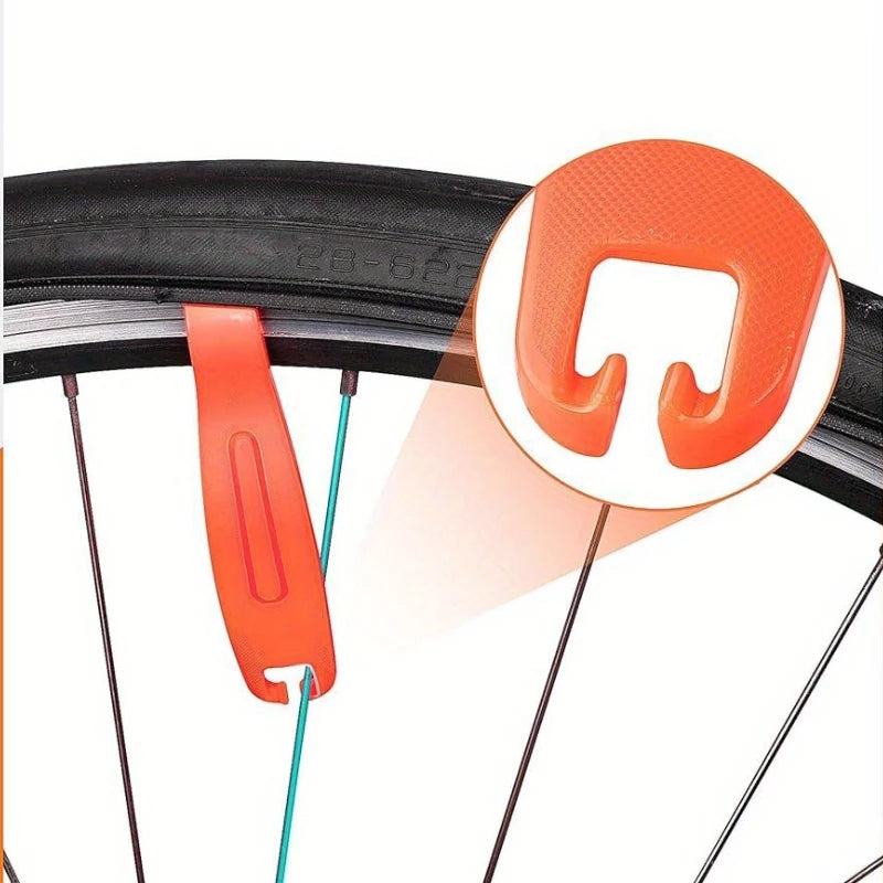 3pcs Bicycle Tyre Tire Lever Bike Crowbar Removal Tool Portable Mountain Road Bike Wheel Tire Repair Tool Cycling Accessories CM World