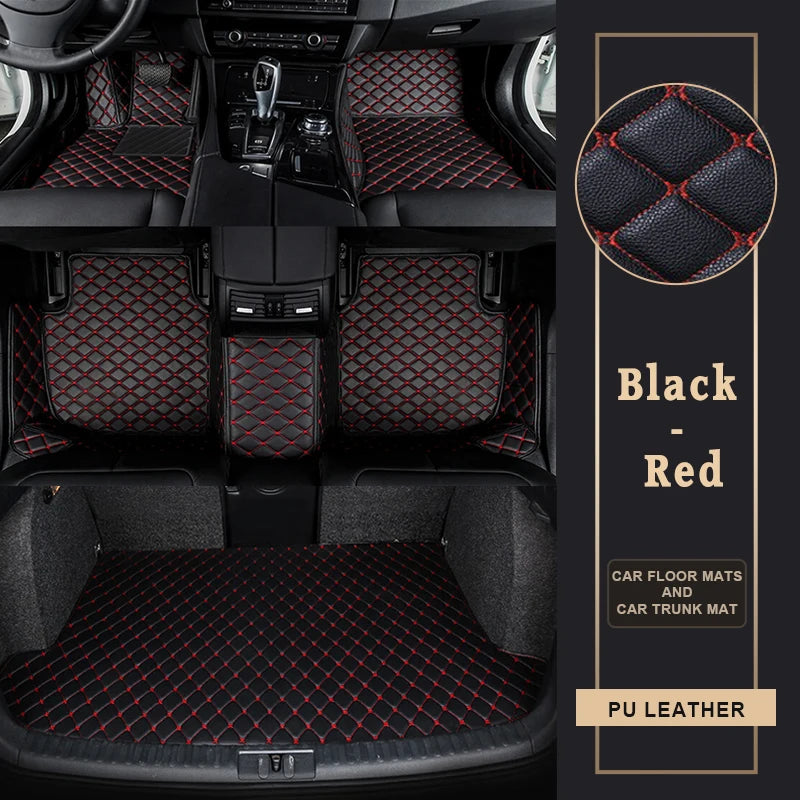 Full Set Car Floor Mats Trunk Carpet For Toyota Corolla 2007-2026 Waterproof Anti Slip Easy Clean Front Rear Covers Accessories