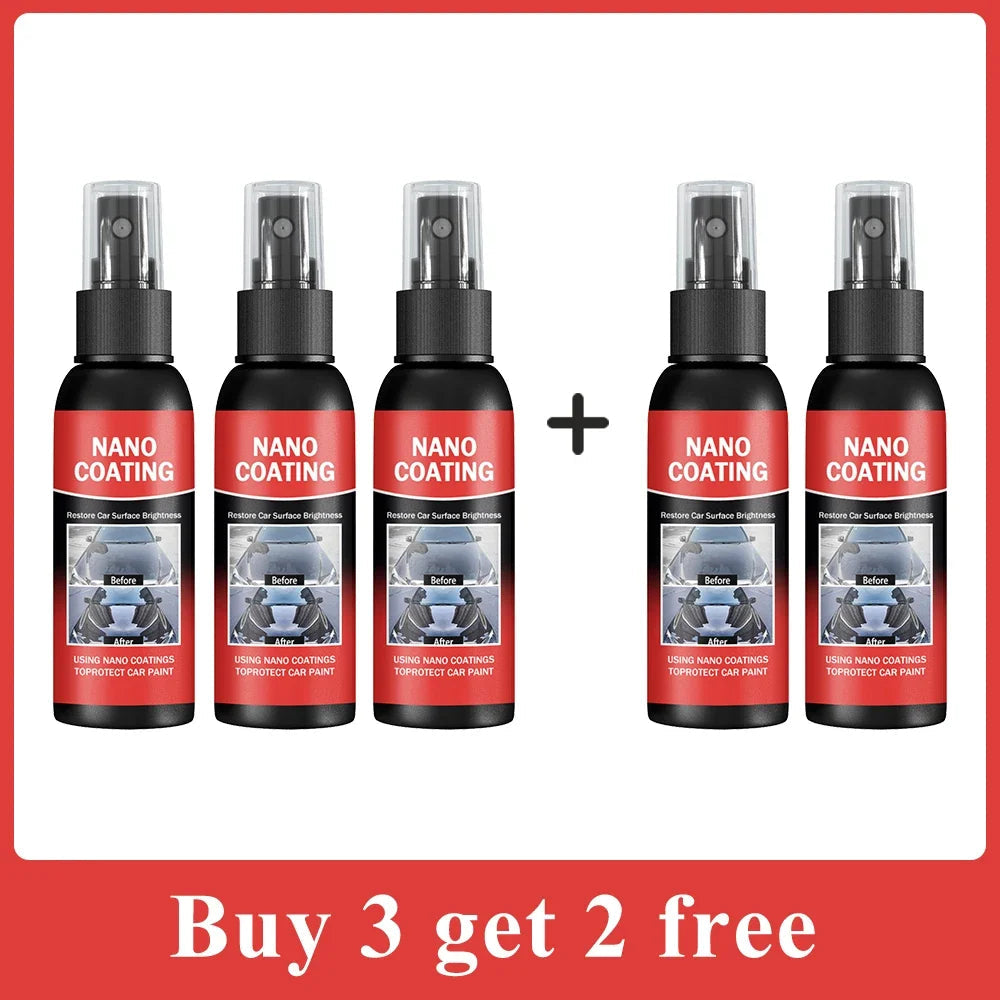 Car Nano Ceramic Coating Kit - Universal Professional Car Beauty, High Gloss Car Paint Repair Protection, Long-Lasting Gloss CM World