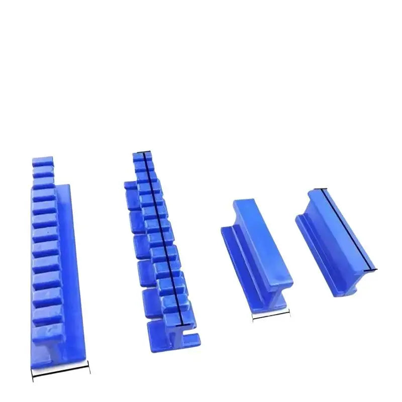 Blue Adhesive Glue Tabs Set Auto Paintless Dent: Repair Tool Long Pulling Tabs Body Removal