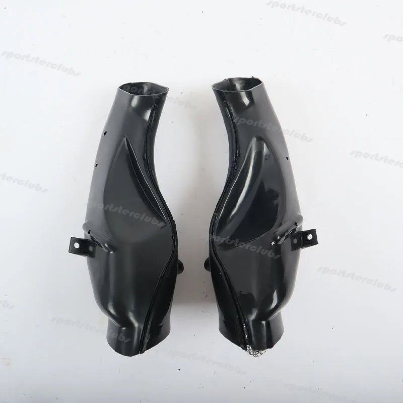 Motorcycle Black ABS Ram Air Intake Tube Duct Pipe Cover Fairing Set for K4 2004-2005 SUZUKI GSXR600 GSXR750 GSXR 600 750 04-05 CM World