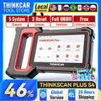 Thinkscan Plus S7 OBD2 Scanner Car Diagnostic Scanner for Engine ABS Transmission AC BCM IC Airbag Code Reader Auto Scan Tools Car Mobile World