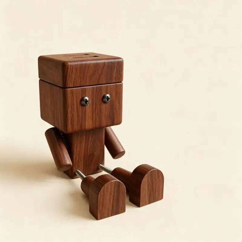 Solid Wooden Car Air Freshener Movable Vintage Figurine Mild Long Lasting Scent Car Interior Decor for Classic Car Enthusiasts