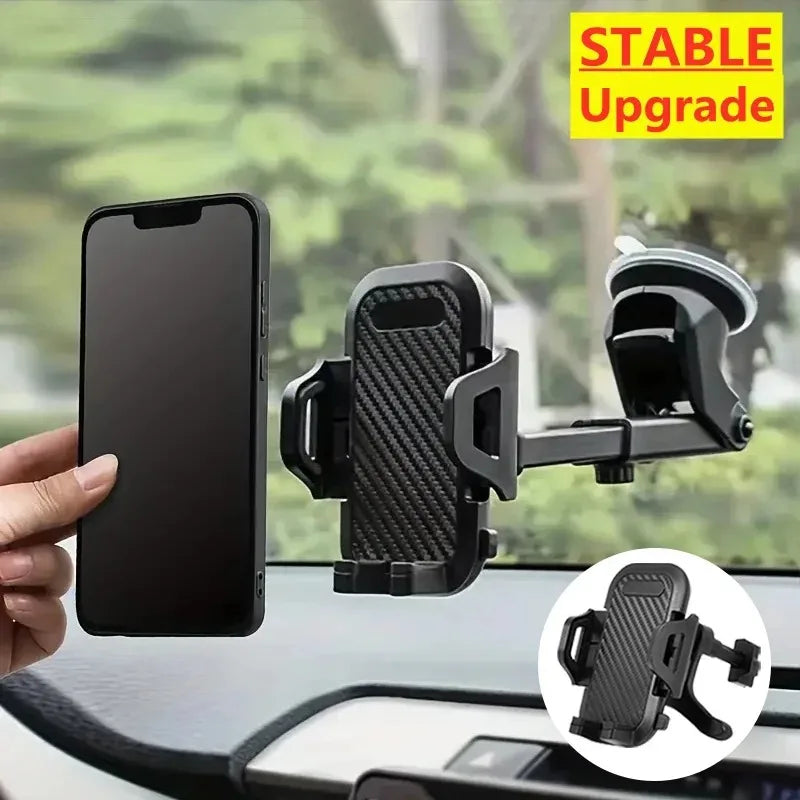 Car Phone Holder 360° Windshield Mobile Cell Support Smartphone Universal Mount Stand For iPhone 12 11 7 8 Samsung Huawei CM World