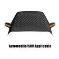 Car Windshield Covers Snow Shield Waterproof Winter Outdoor Awning Sunshield Half Protector Cover External Front Window Sunshade Car Mobile World